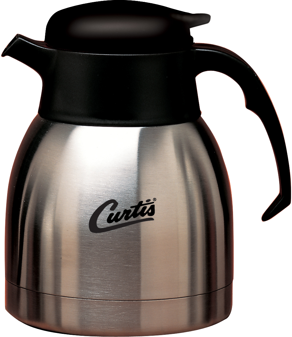 Carafe isotherme Curtis, 1,2 L, acier inoxydable brossé