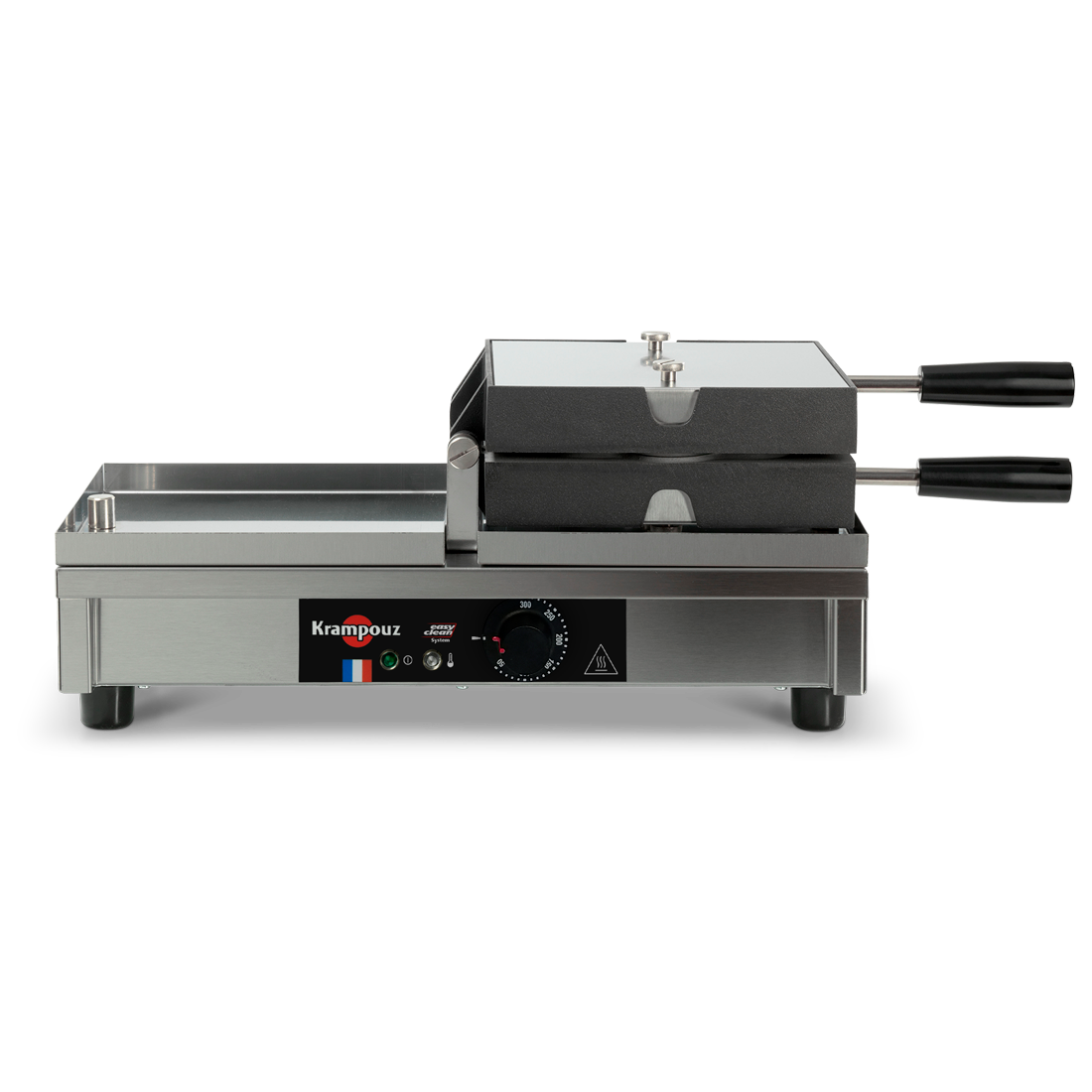 Krampouz Bubble waffle maker, 180° opening, 220V