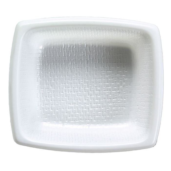 Aladdin Temp-Rite | Plat d’accompagnement jetable, rectangulaire, 4 oz, blanc (paquet de 6000)