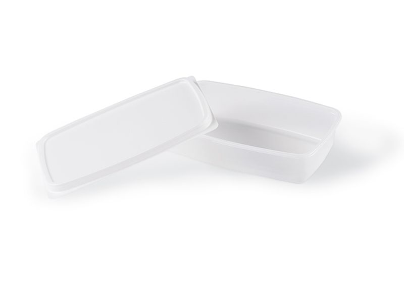 Aladdin Temp-Rite Disposable Entrée Casserole Dish, Rectangular, 12 oz, White (1000-pack) - B11