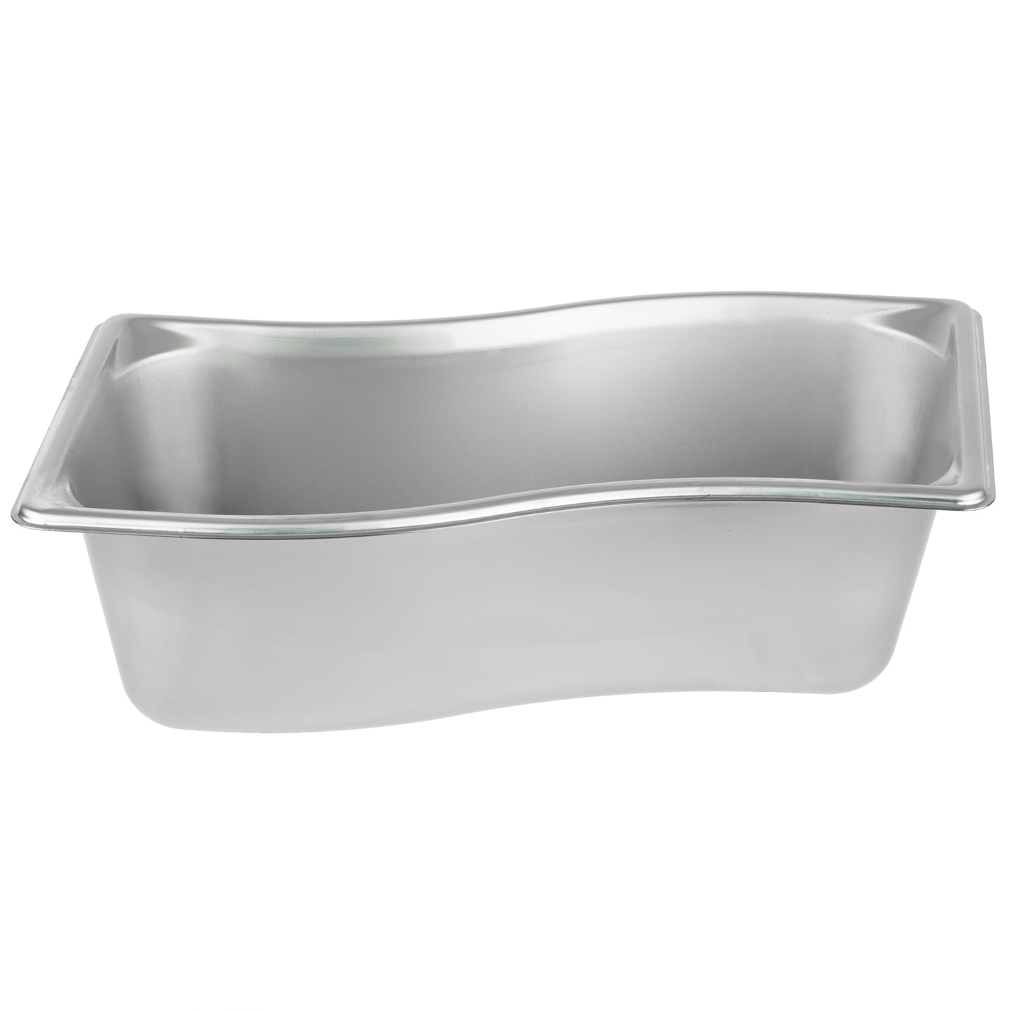 Vollrath Super Pan 1/3 Size Wild Shape Inner Food Pan, 4" Deep, 22 Gauge Stainless Steel - 3100341