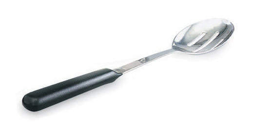 Vollrath Kool Touch Slotted Serving Spoon, Stainless Steel w Black Handle, FINAL SALE - 46919