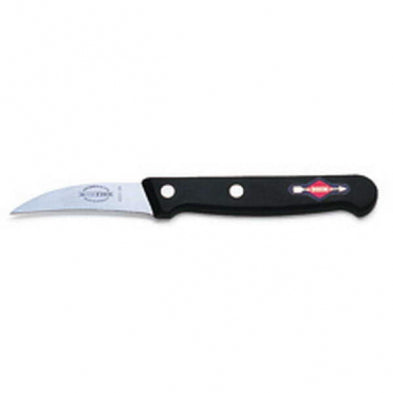 F. Dick Superior Bird's Beak Paring Knife, 2 1/2", Black - 8402006
