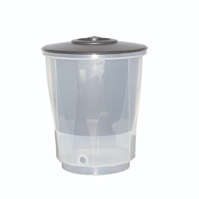 Service Ideas Classic Cold Beverage Dispenser, Round, 3 gal, Plastic, Black Finish - CBDRP3BL
