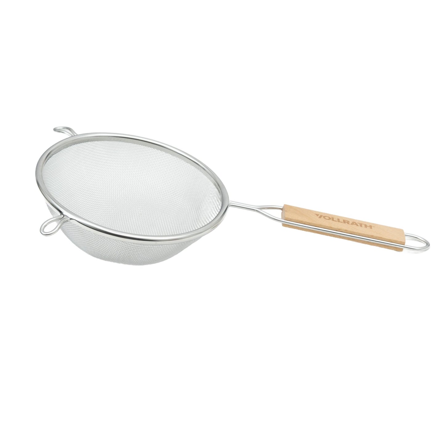 Vollrath Single Fine Mesh Strainer, 8", Wood Handle, FINAL SALE - 47189