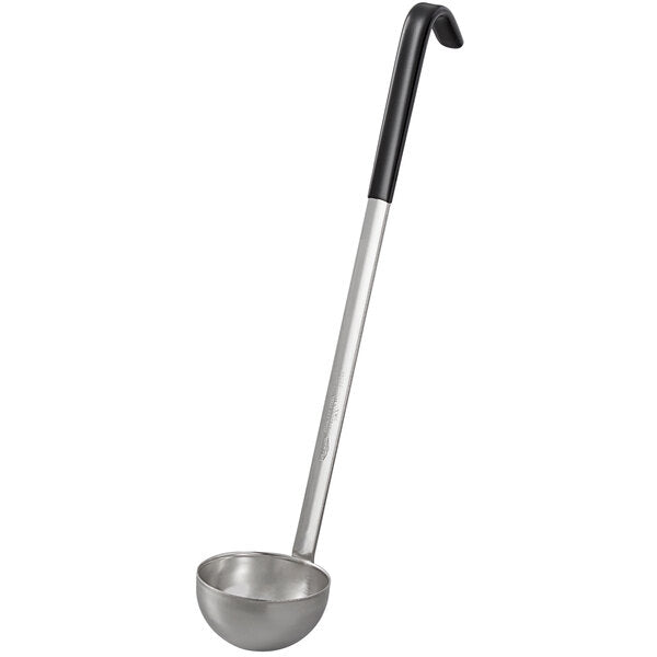 Vollrath Kool Touch Heavy-Duty Ladle, 4 oz, Black Handle - 58044