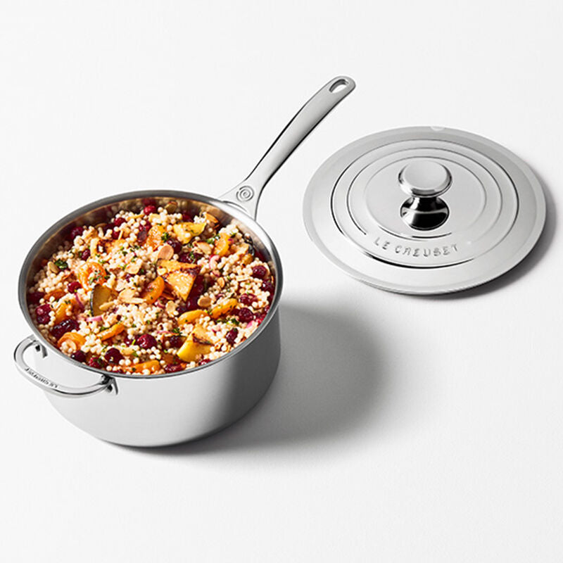 Le Creuset Stainless Steel Saucepan, 3.8 L - view 7