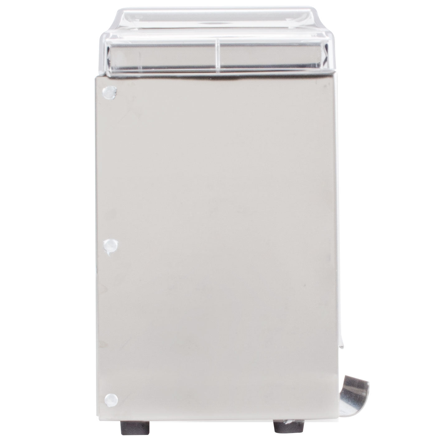 Vollrath One-Sided Wrapped Straw Dispenser, Stainless Steel - 3805-28