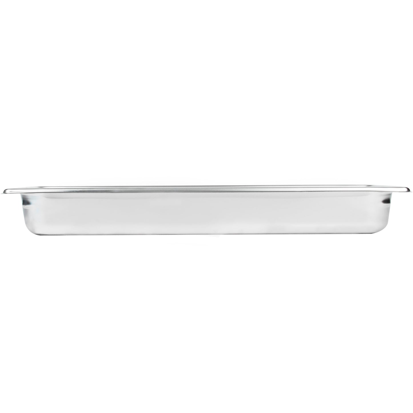 Vollrath Super Pan V Half Long Size Food Pan, 2.5" Deep, 22 Gauge Stainless Steel - 30522