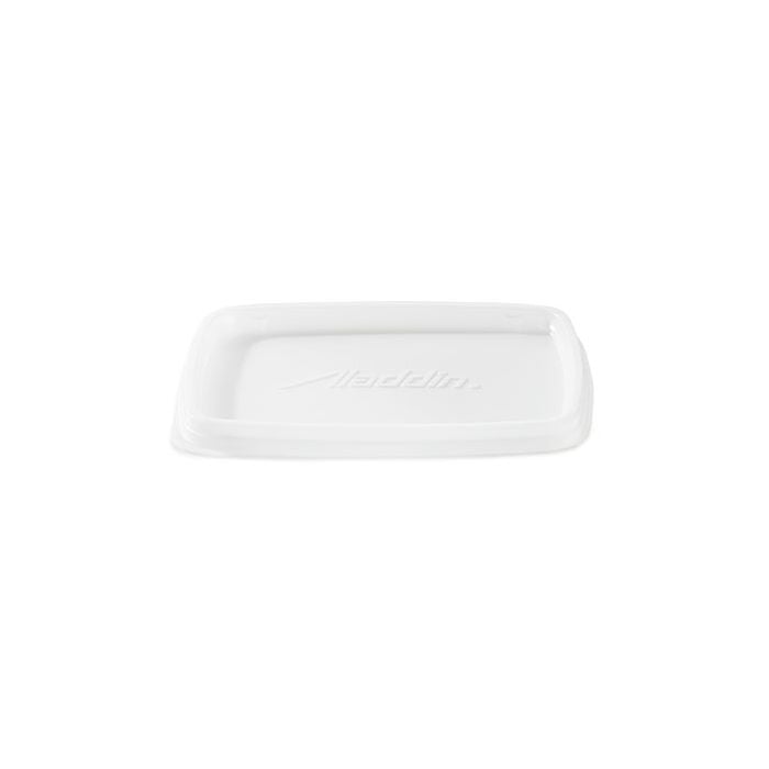 Couvercle rectangulaire jetable ventilé Aladdin Temp-Rite pour bol à soupe de 227 ml, blanc (paquet de 3 000), VENTE FINALE
