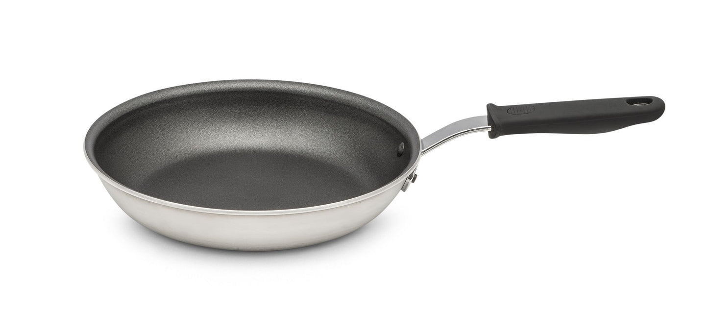 Vollrath Wear-Ever PowerCoat Fry Pan w Silicone Handle, 10", Aluminum - 672210
