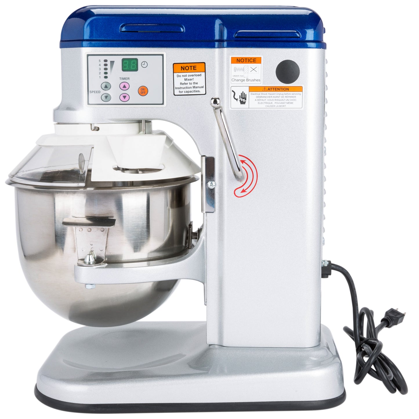 Vollrath Countertop Mixer, 7 qt, 120V - 40755