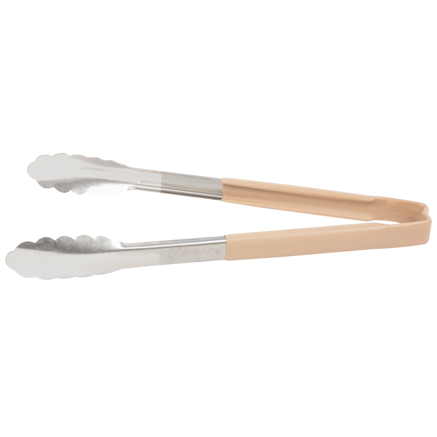 Vollrath Kool-Touch One-Piece Tongs, 12", Beige - 4781260