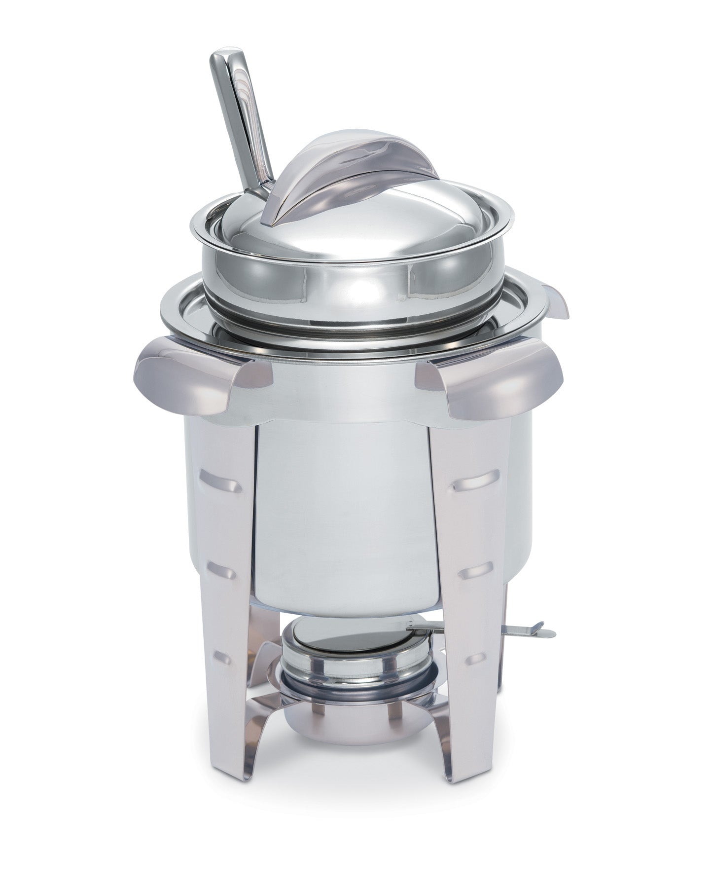 Vollrath Maximillian Steel Soup Station Chafer, 4 Qt, Stainless Steel - 49523