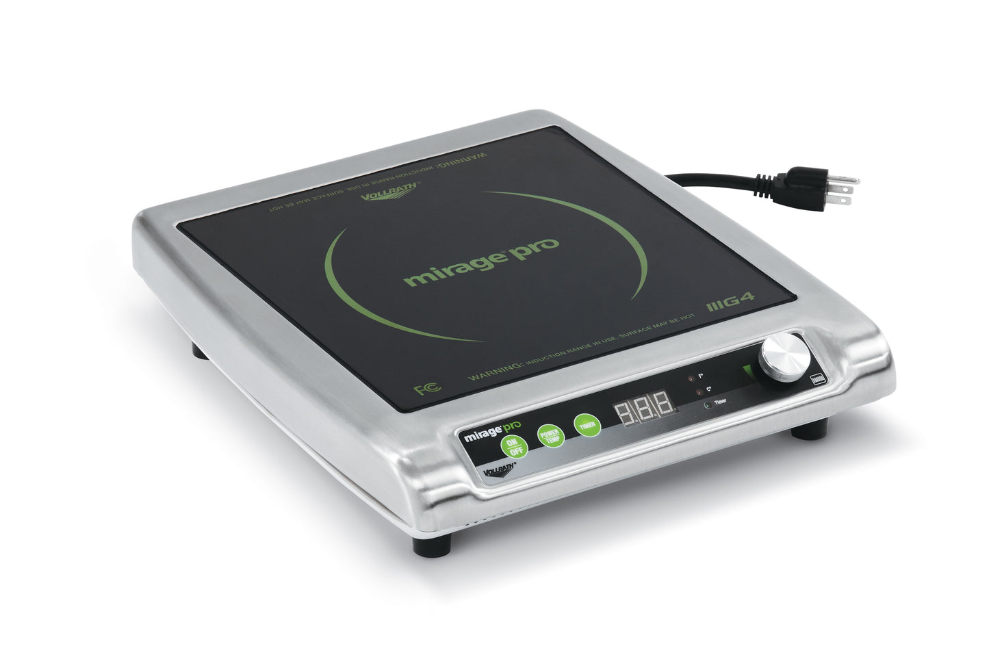Vollrath Mirage Pro Countertop Induction Range, 1400 W, 120 V - 59510P