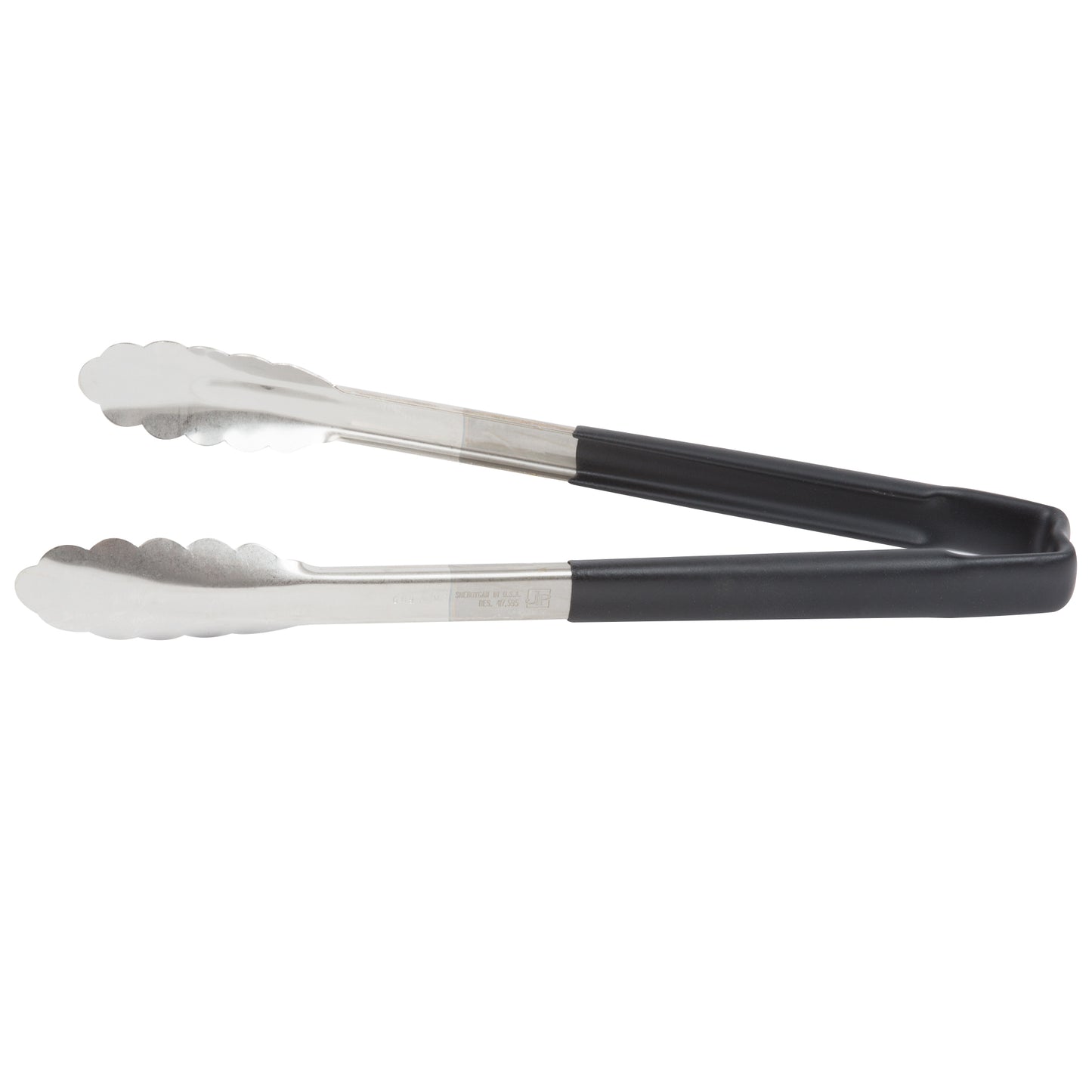 Vollrath Kool-Touch One-Piece Tongs, 12", Black - 4781220