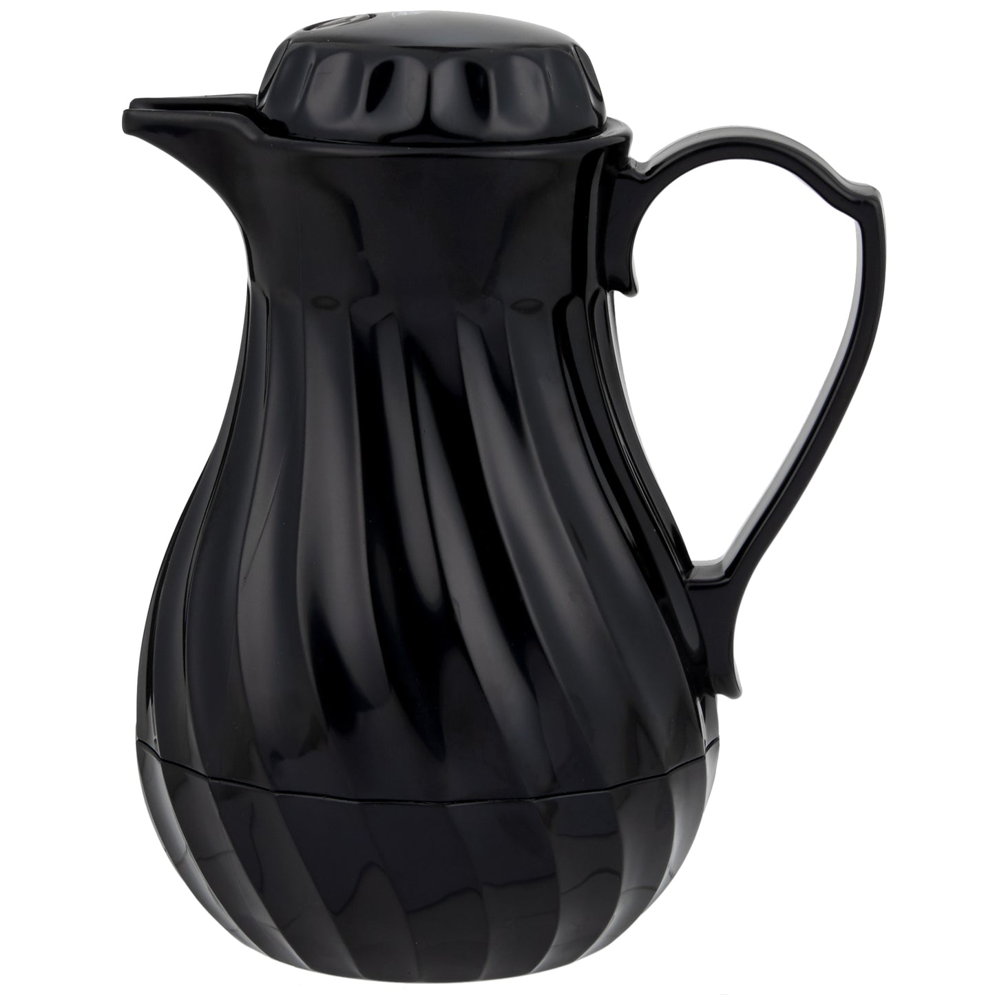 Vollrath SwirlServe Tilt & Pour Beverage Server, 10 oz, Black - 52126