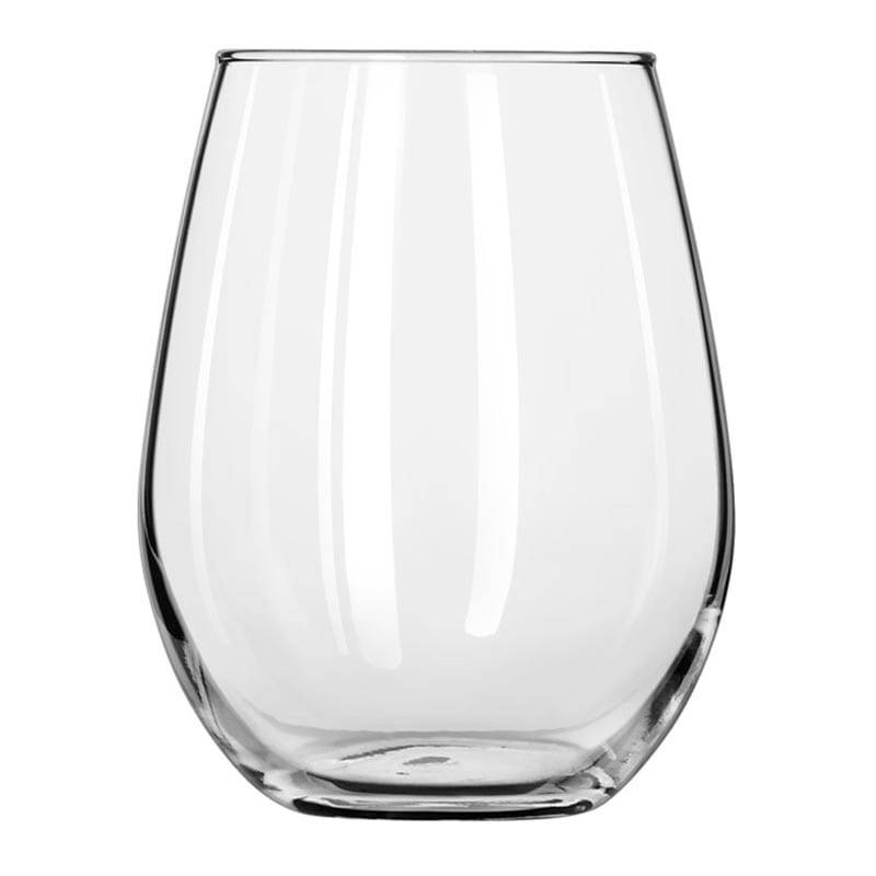 Libbey Stemless White Wine Glass, 11.75 oz (12-pack) - 217