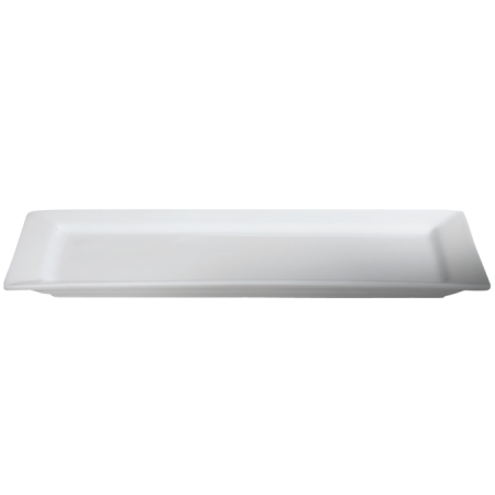 Cameo | Square 12" x 6-1/8" Rectangle Rim Platter (1DZ) - ChefEquipment.com