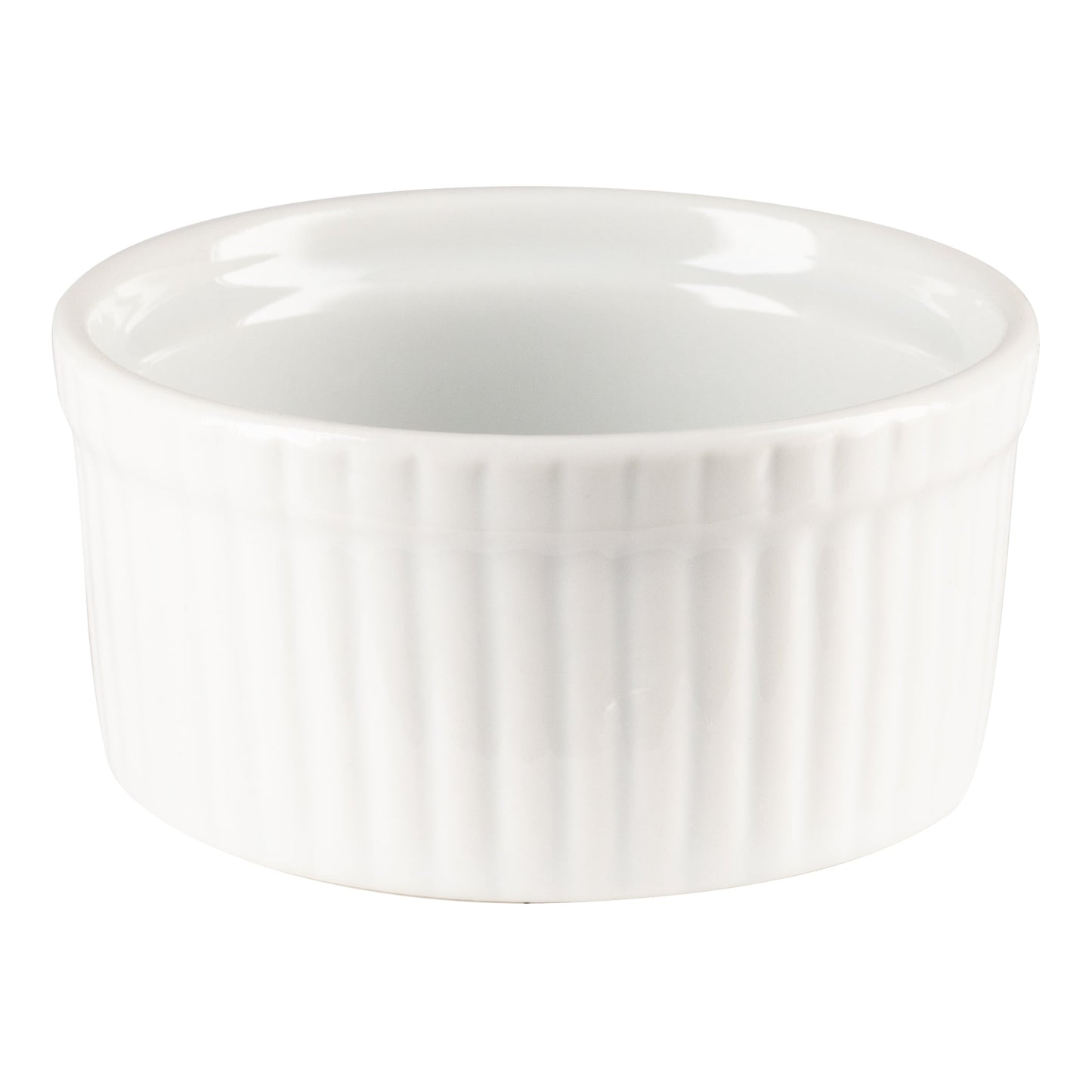 Ramequin Browne, 85 g, porcelaine blanche
