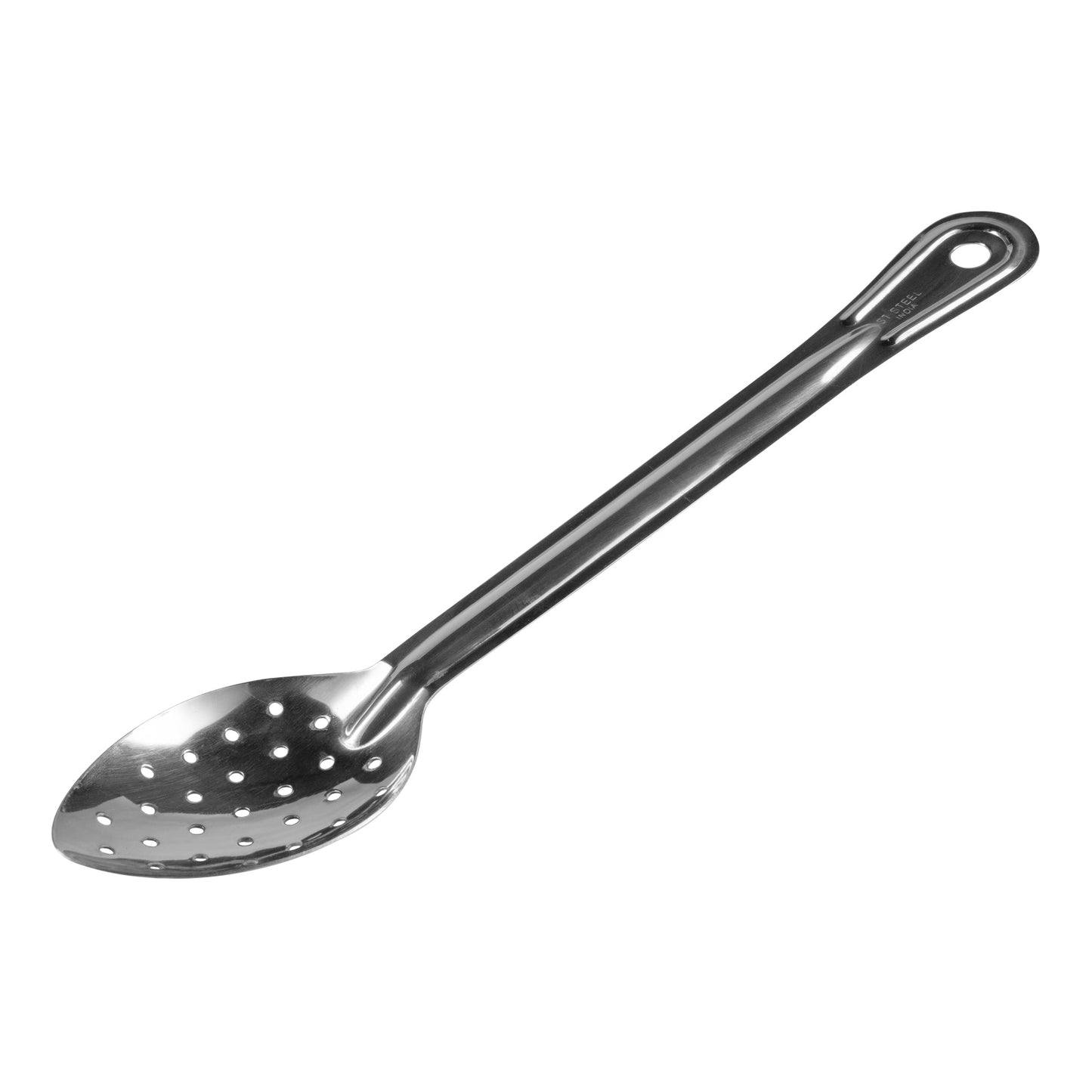 Browne Perforated Serving Spoon, 13". Stainless Steel - 572132