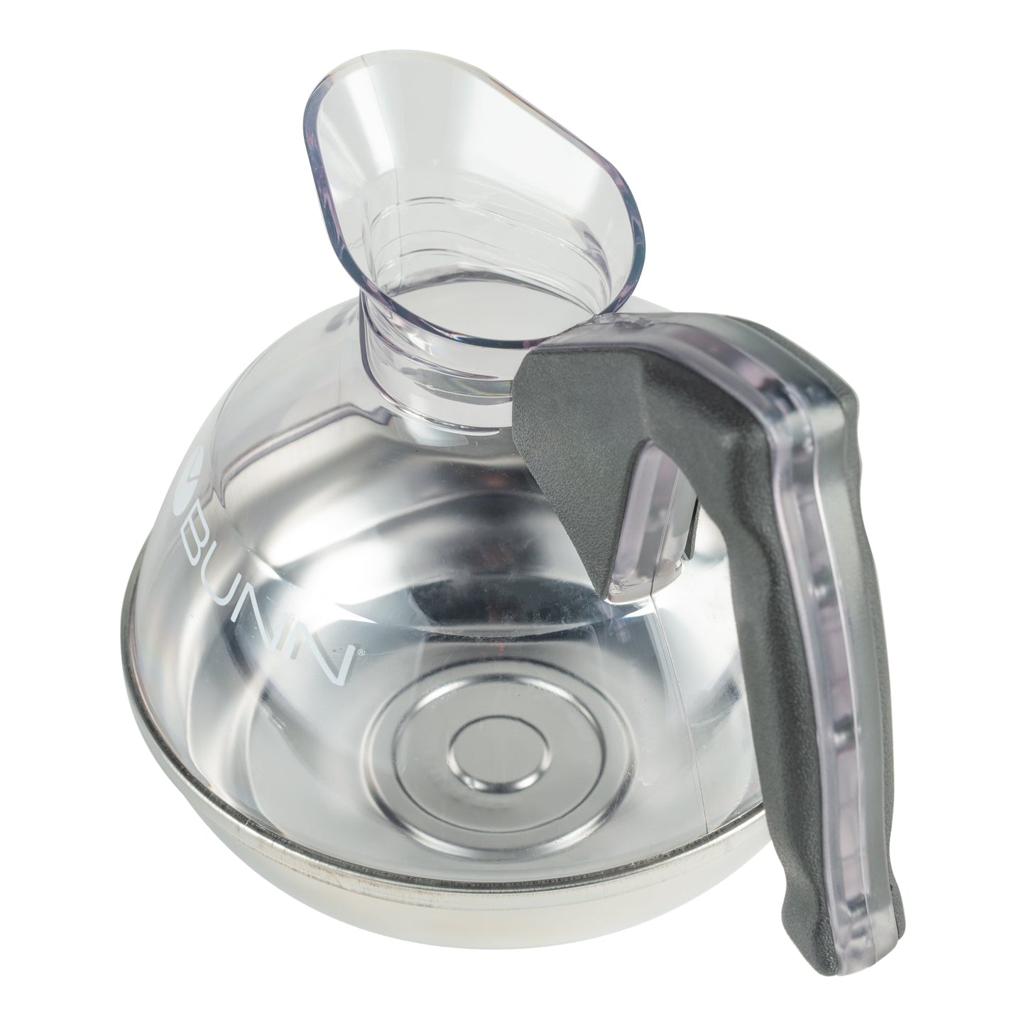 BUNN Easy Pour Coffee Decanter, Stainless Steel Base, Black Handle - 06100.0201