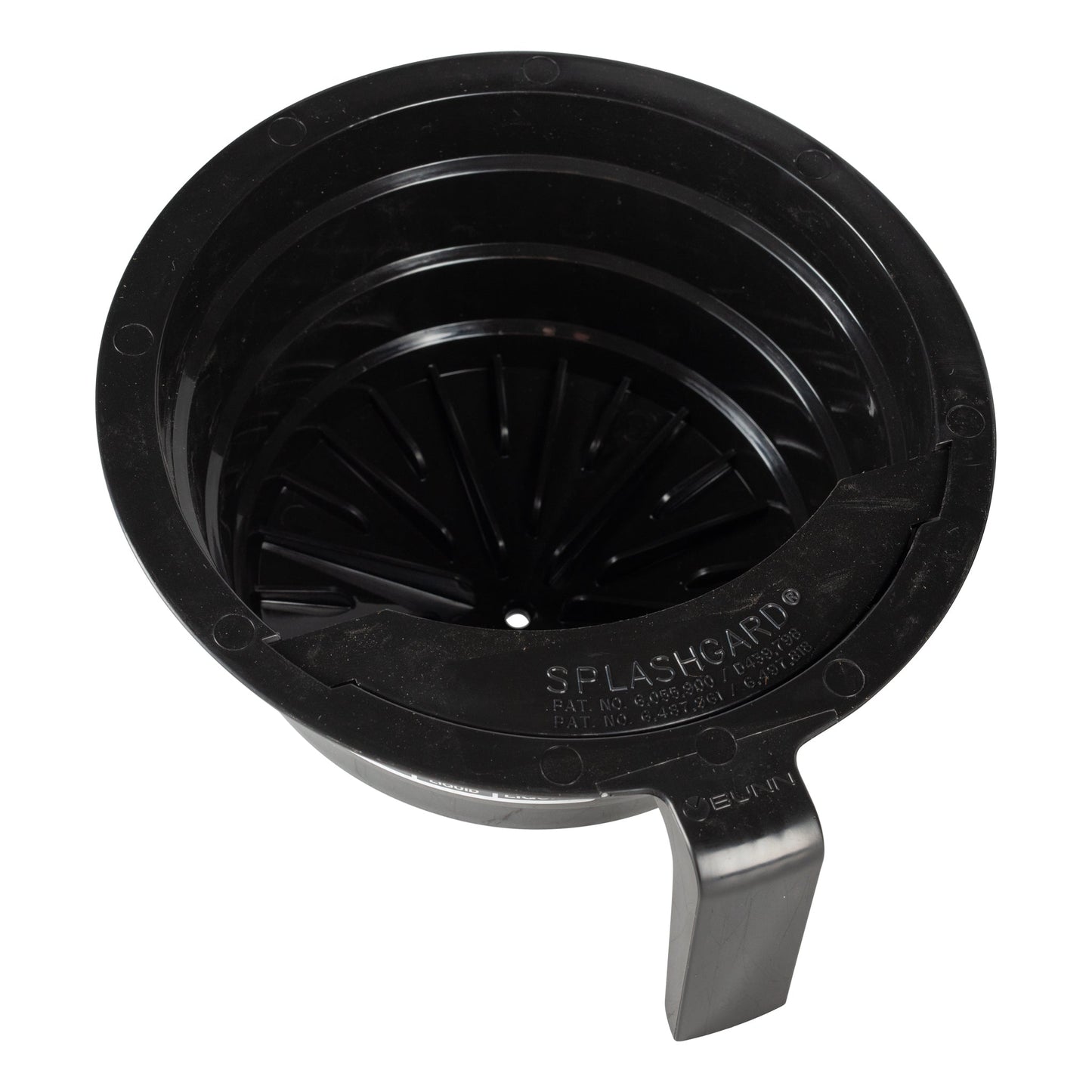BUNN Coffee Brewer Replacement Funnel with SplashGard Funnel, Black - 20583.7003