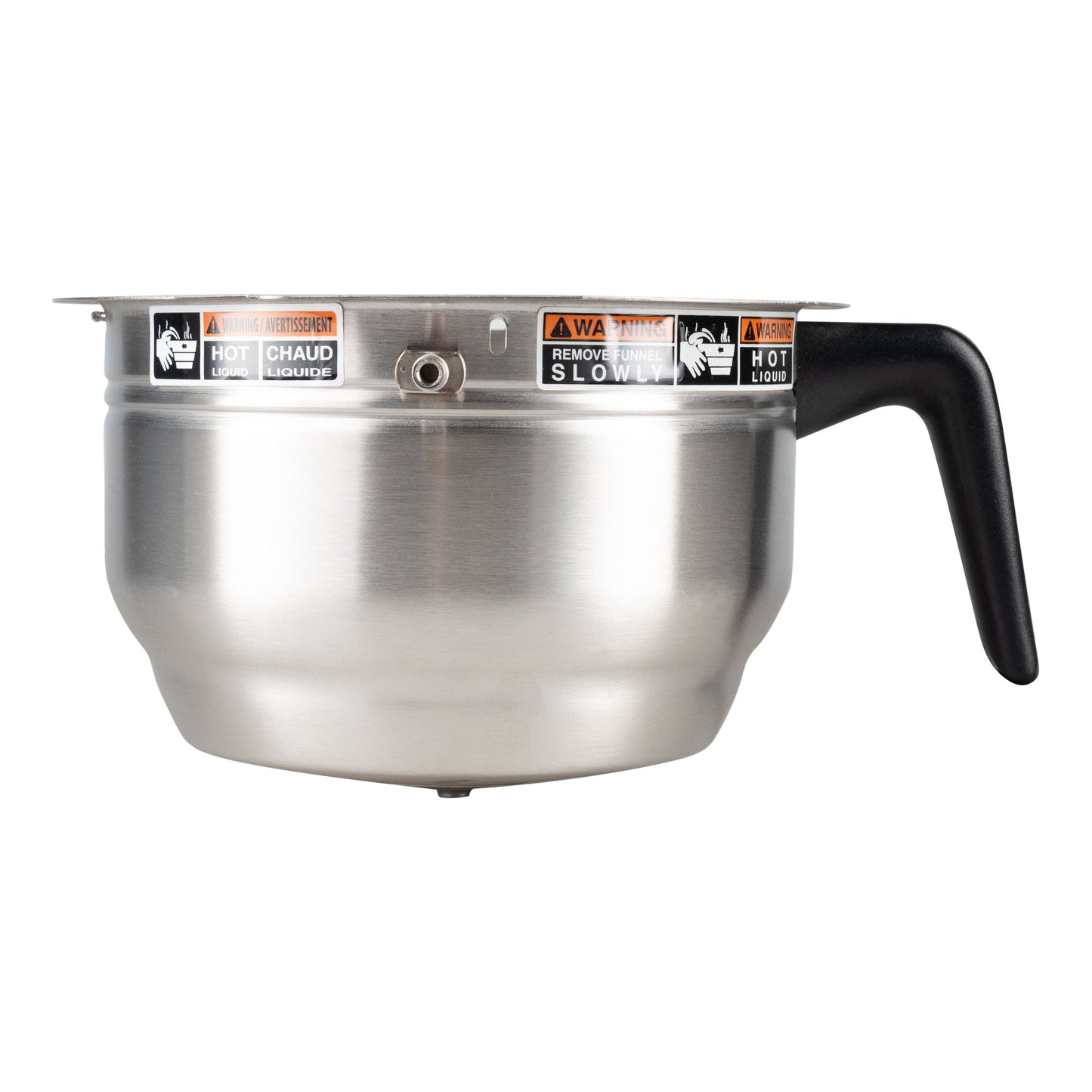 BUNN Gourmet C Funnel. 7.12" width, Stainless Steel - 34559.7000