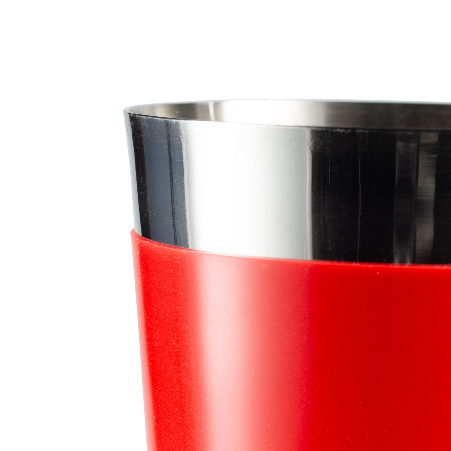 Spill-Stop Vinyl Coated Cocktail Shaker, 28 oz, Vinyl/Stainless Steel, Red, FINAL SALE - 103-30