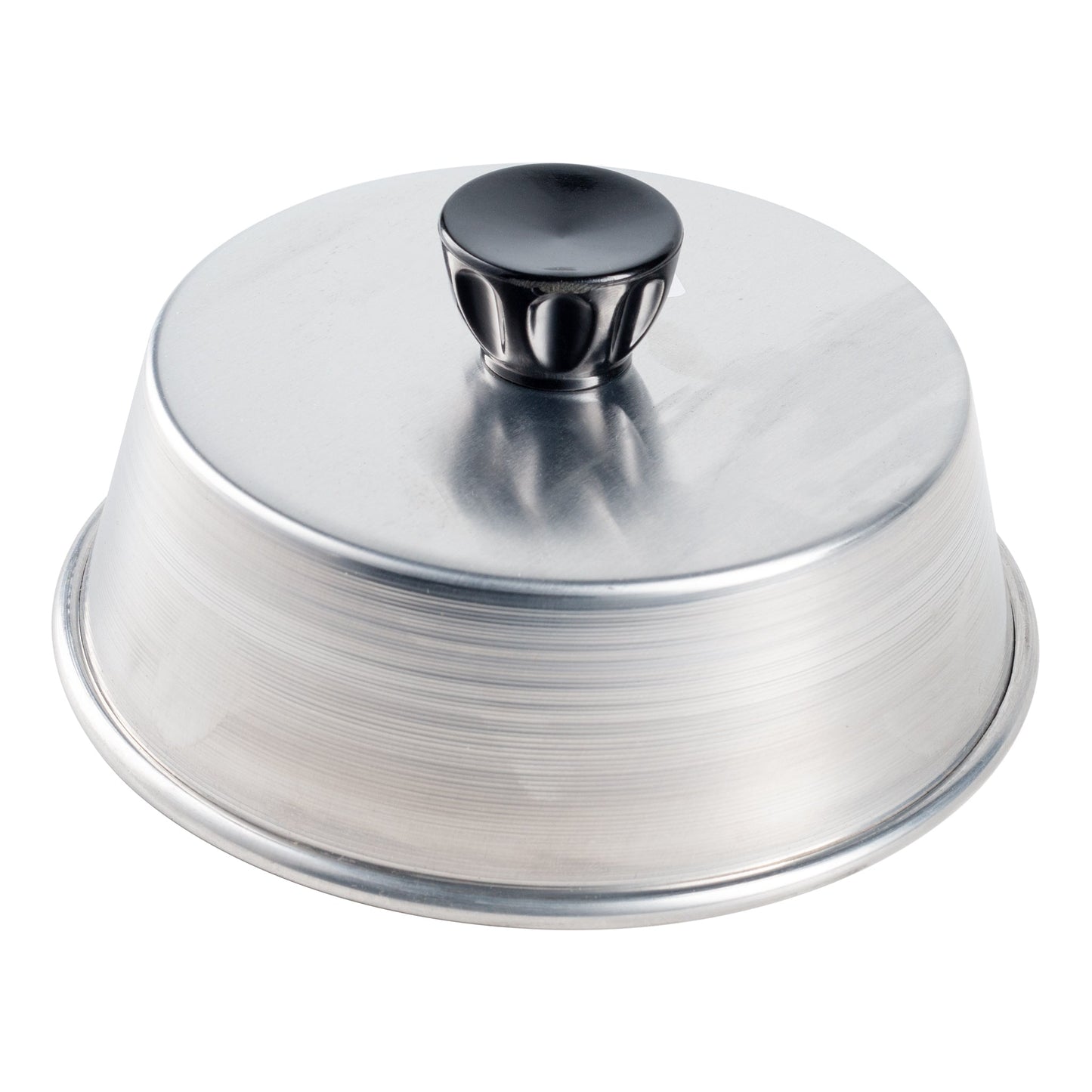 American Metalcraft Basting Cover with Bakelite Knob, 6" x 2", Aluminum - BA640A