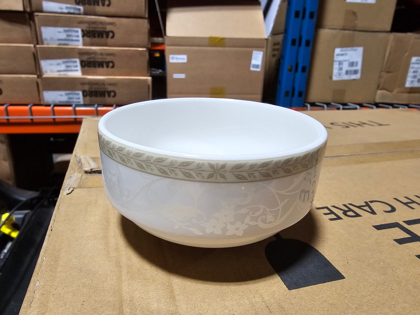 Steelite | Bol à soupe empilable Antoinette avec poignées, paquet de 36 de 10 oz, VENTE FINALE