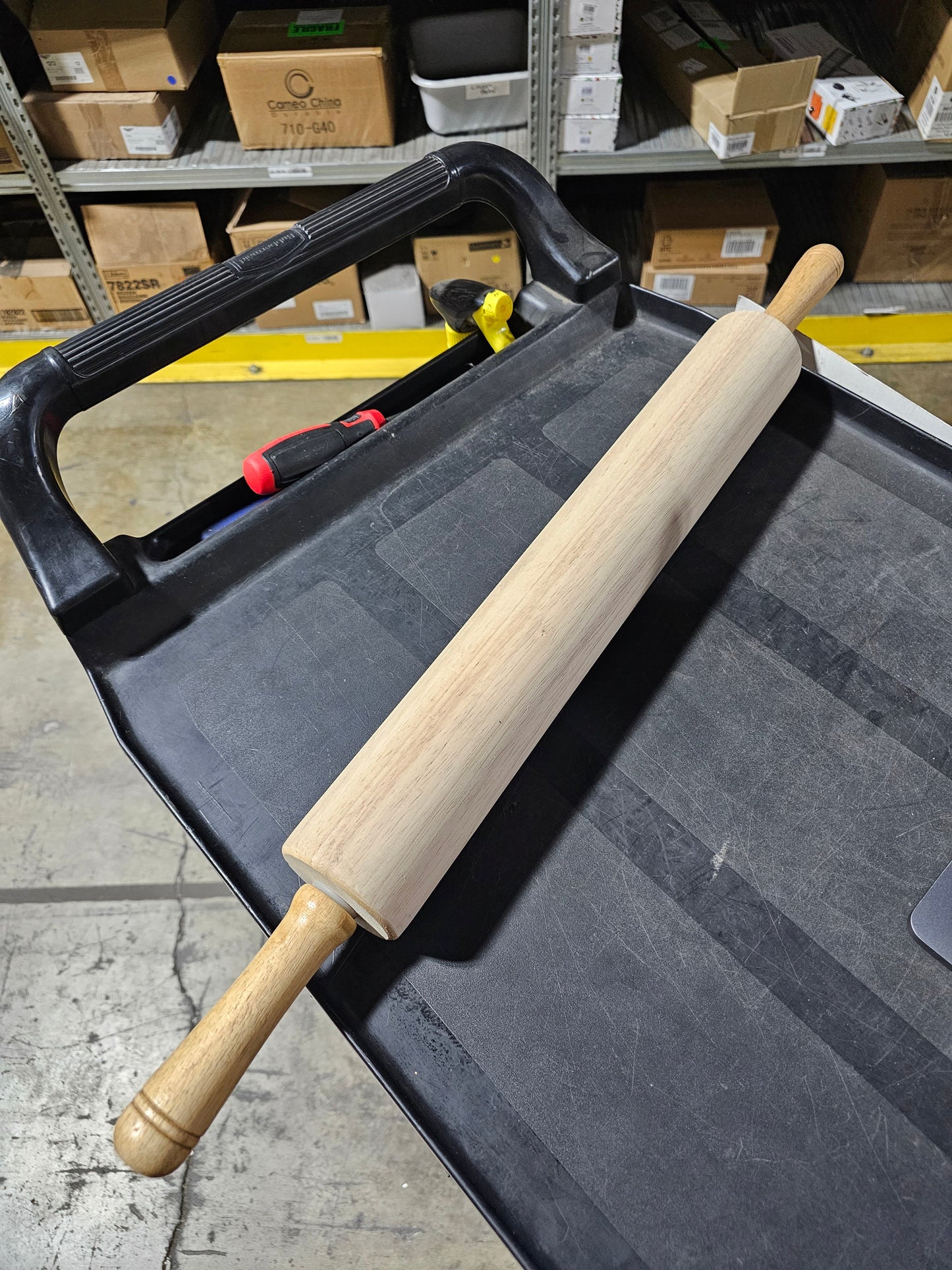 Rouleau à pâtisserie Johnson Rose, 44,5 cm (17,5 po), en bois, VENTE FINALE - RPW-3218