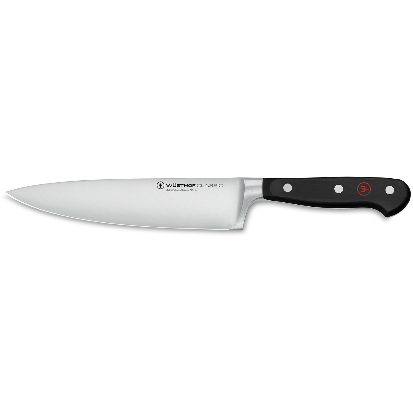 Wusthof Classic Chef Knife, 8", Black - 1040100120