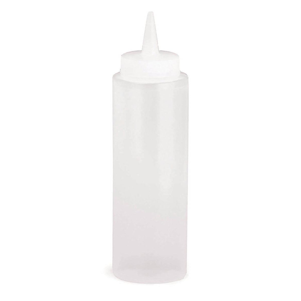 TableCraft Squeeze Bottle Standard Cone Tip, 8 oz, Clear - 108C-1