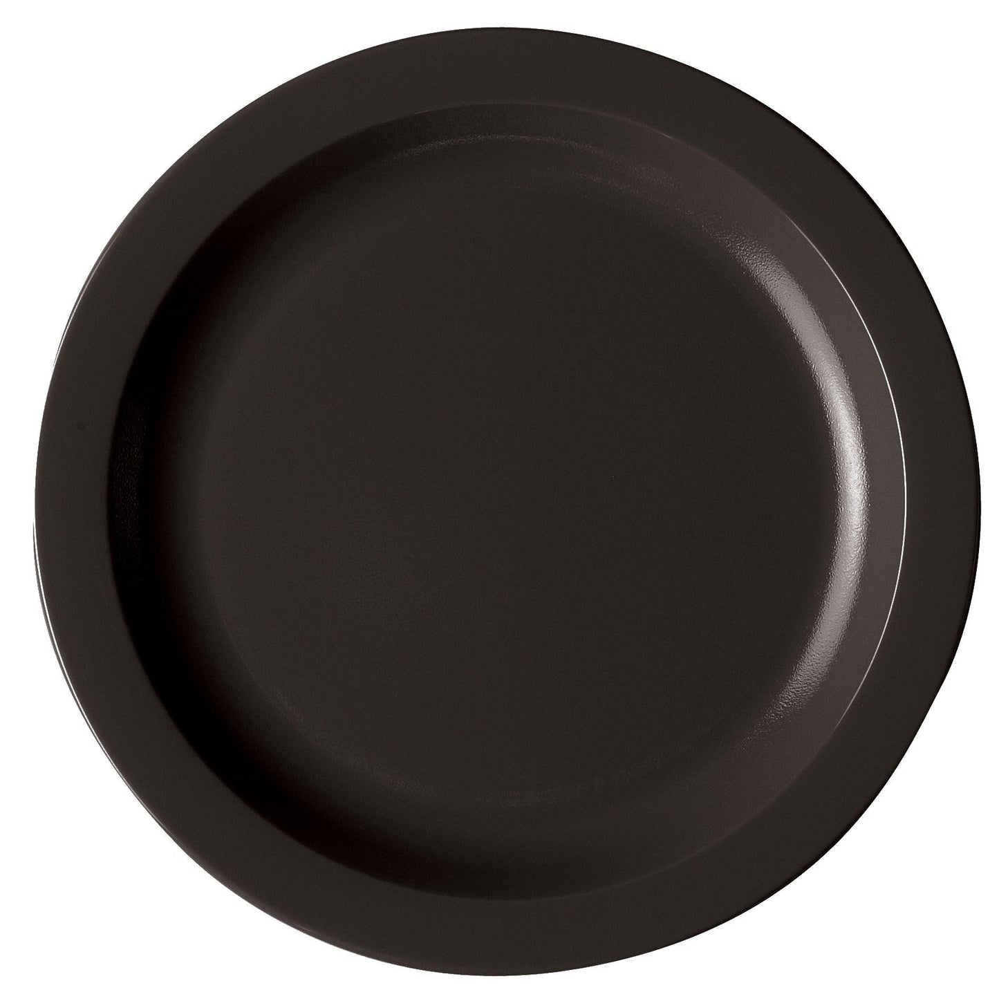 Cambro | Assiette à rebord étroit Camwear, 10", noir