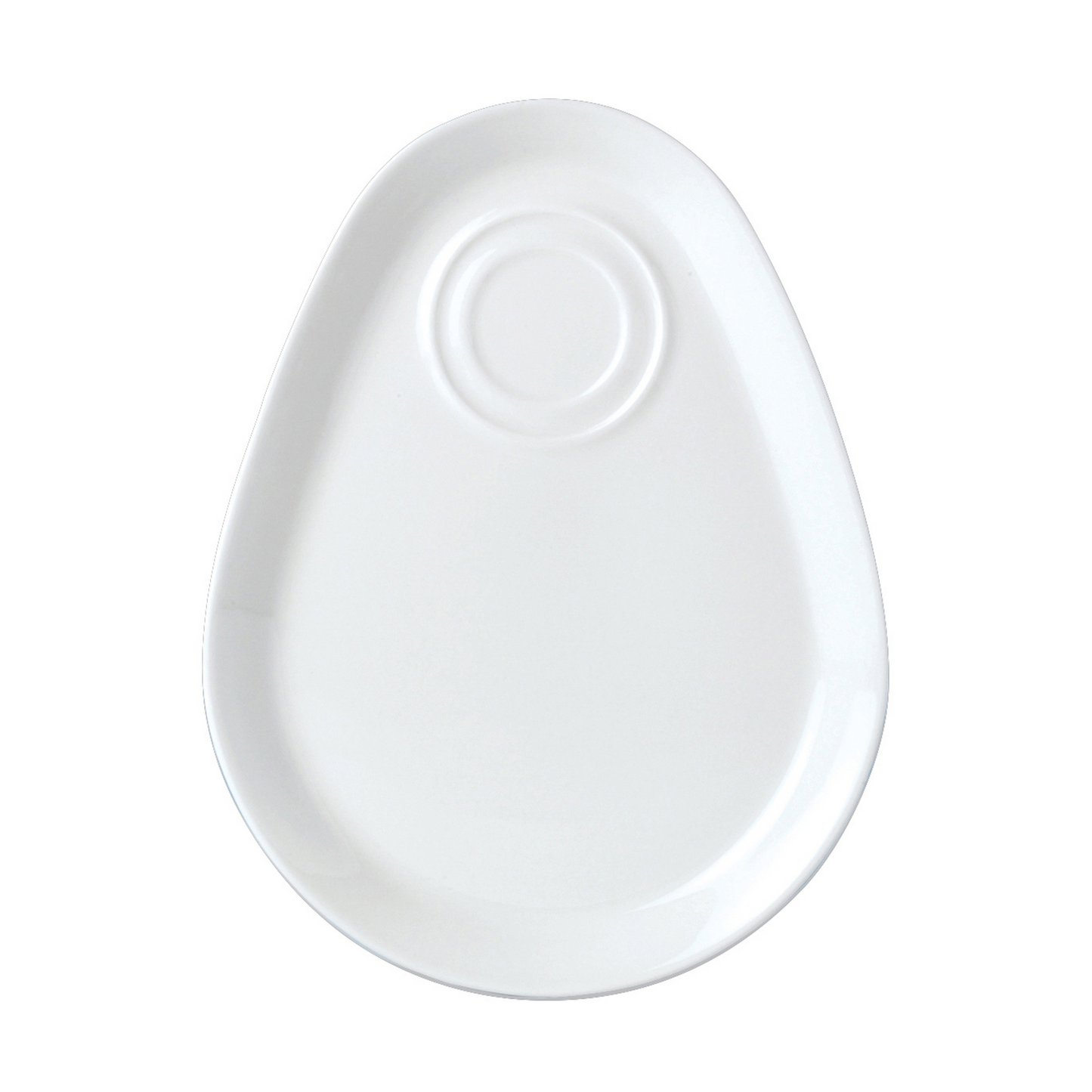 Steelite | Plateau de service Simplicity avec puits de tasse (paquet de 12)