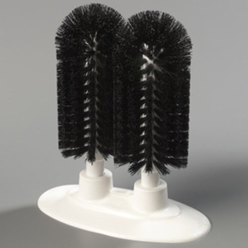 Carlisle | Lave-verres double Sparta, 8 po, noir