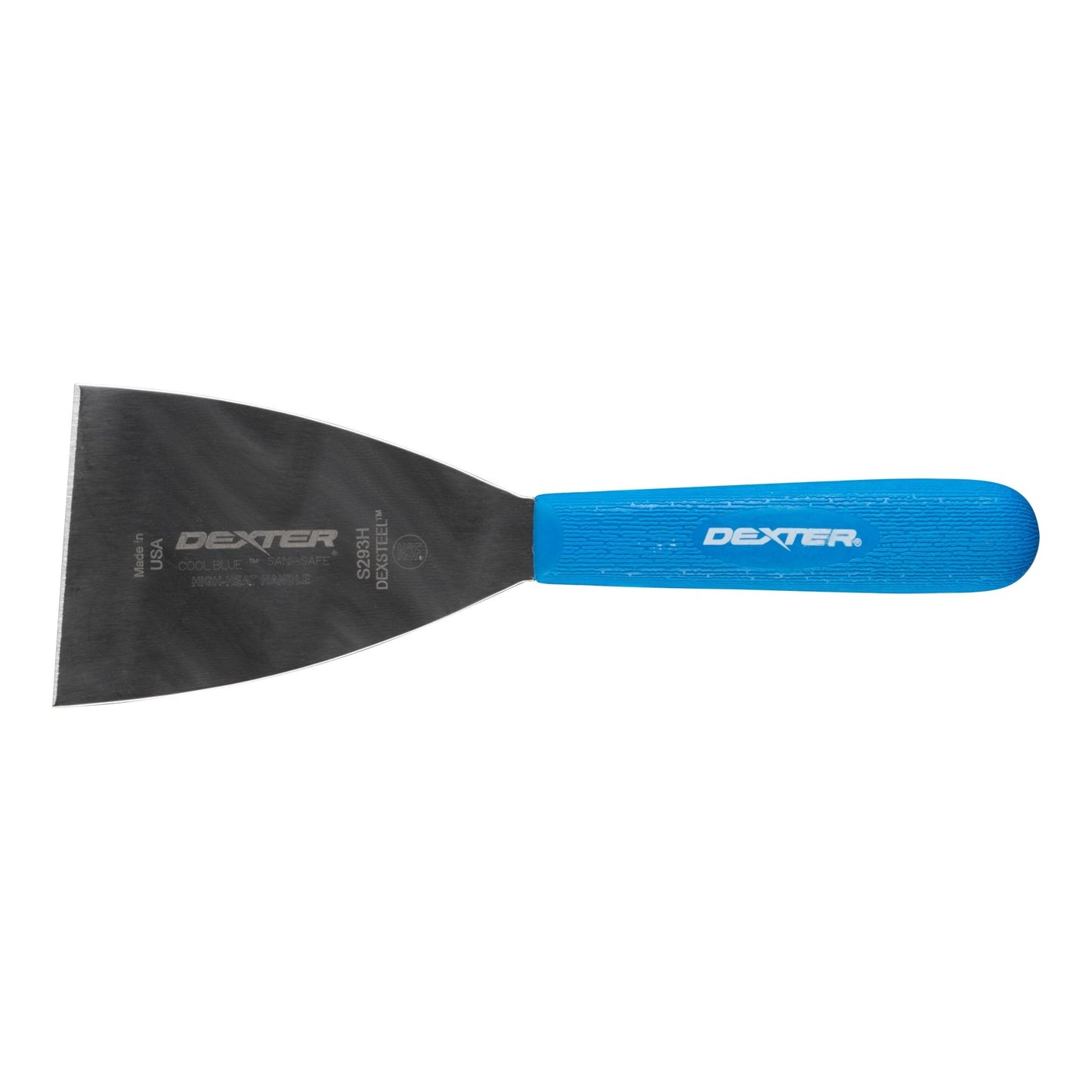 Dexter | Grattoir à plaque chauffante Sani-Safe Cool Blue, 3 po