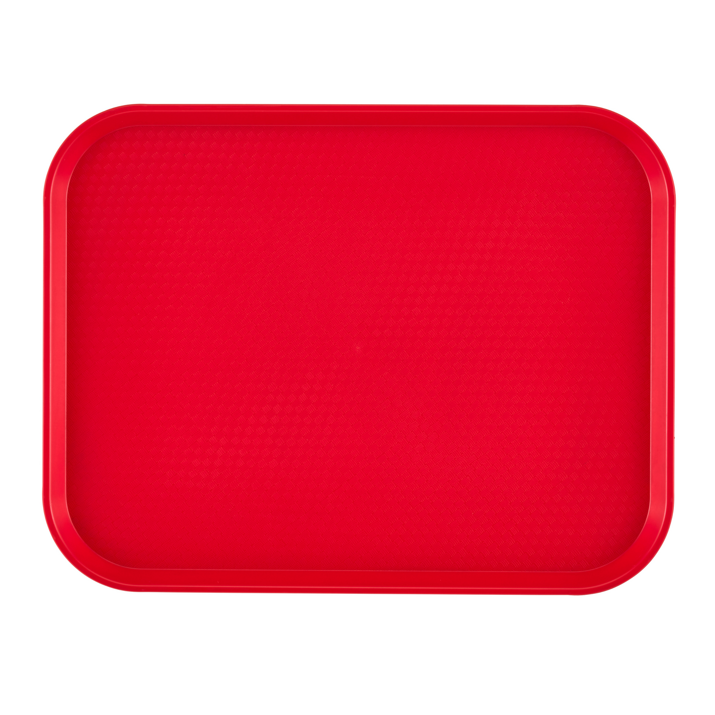 Cambro | Plateau de cafétéria rectangulaire, 12" x 16", rouge