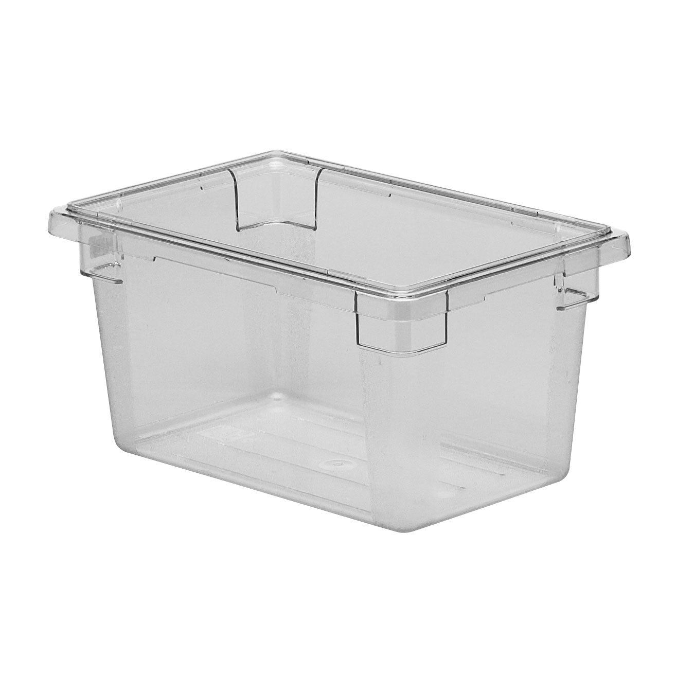 Cambro Camwear Half Size Food Storage Box, 9" Deep, Clear - 12189CW135