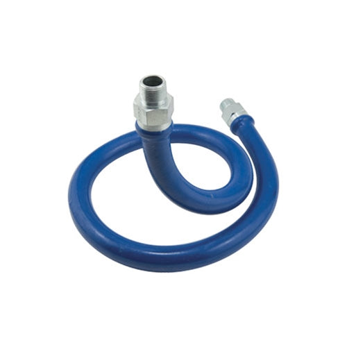 Dormont Blue Hose Gas Connector, 3/4" x 48" - 1675BP48