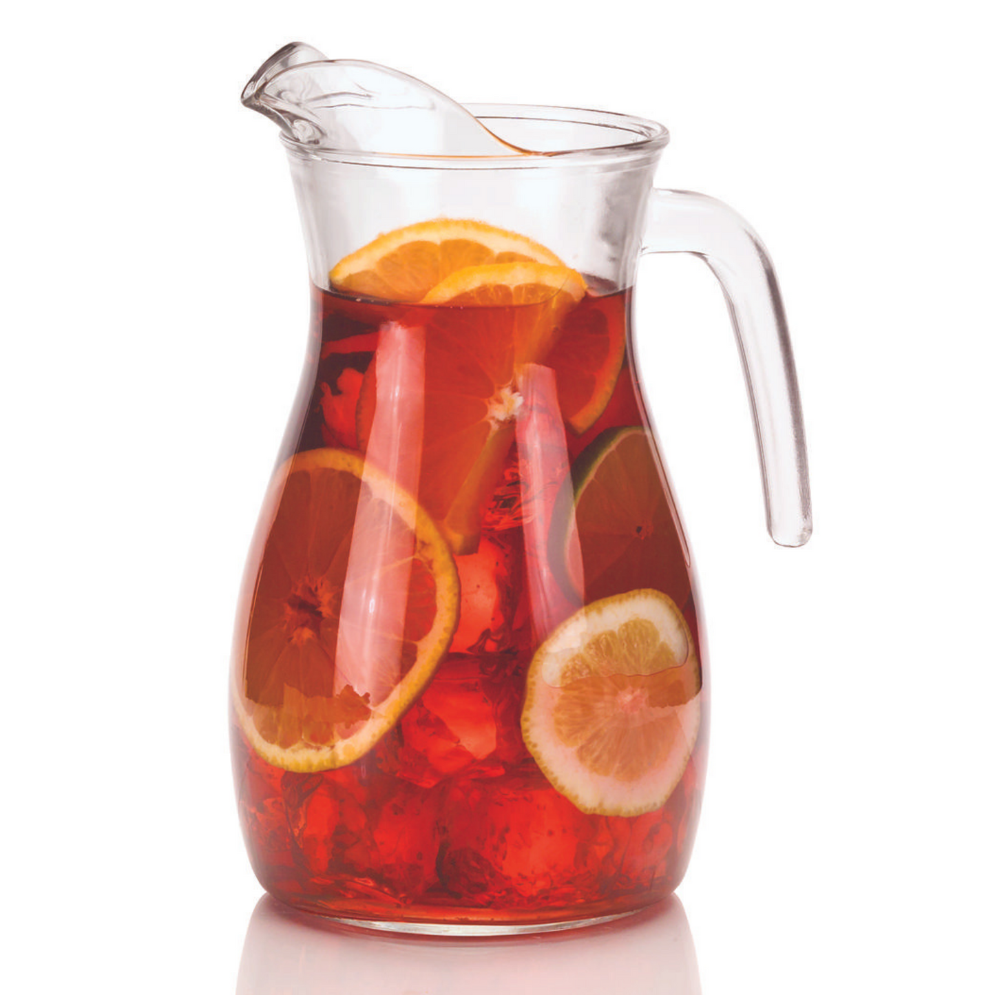Libbey Open Handle Glass Pitcher, 50.75 oz (6-pack) - 13112221