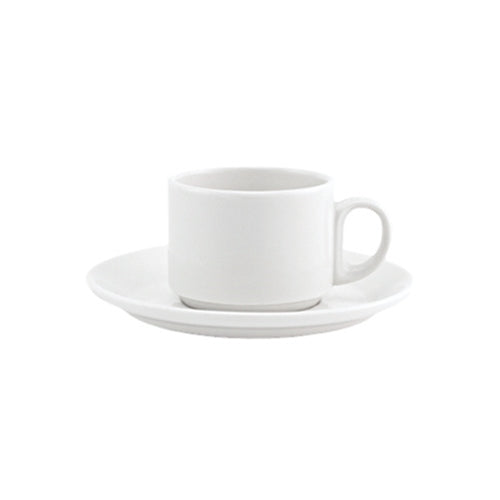 Royal Doulton | Tasse empilable Jupiter, 6,75 oz, blanc (paquet de 36)