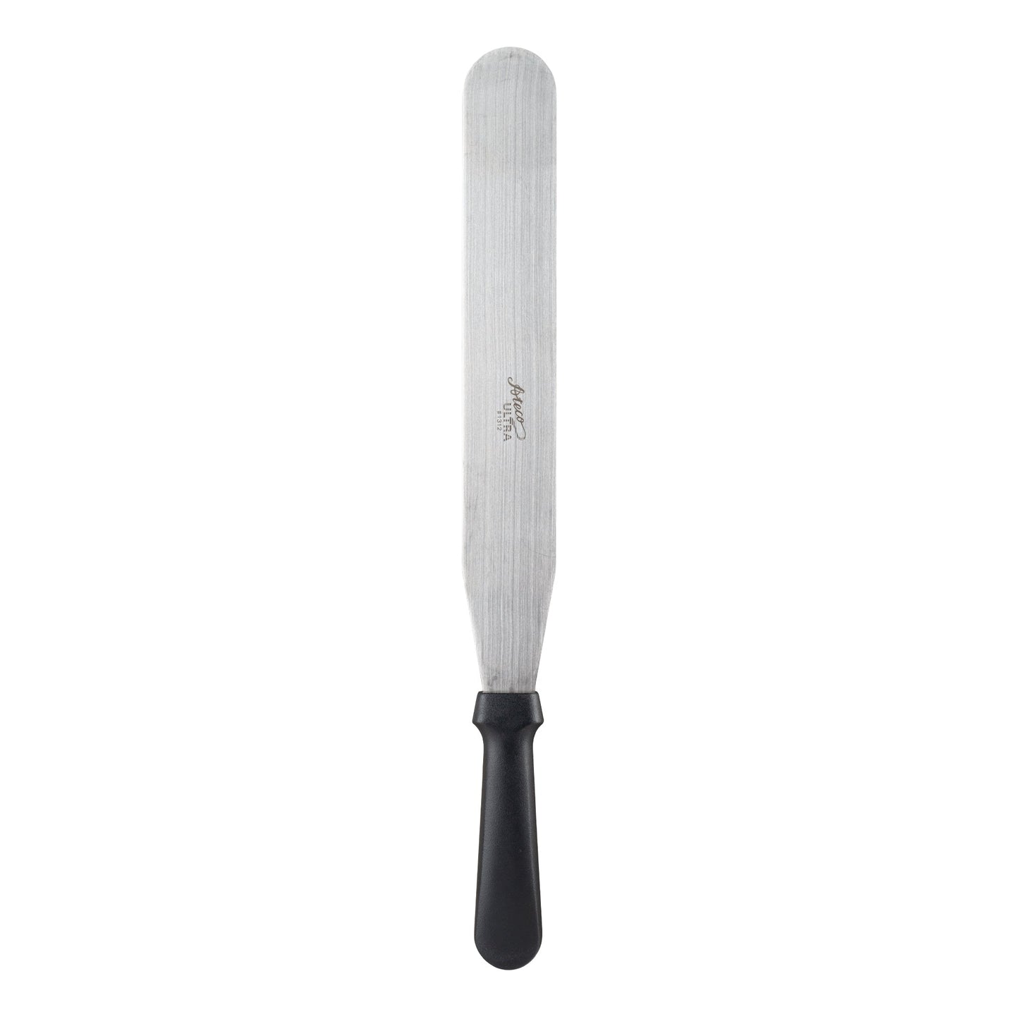Spatule droite Ateco, 30 cm, manche en plastique noir, VENTE FINALE - 1312