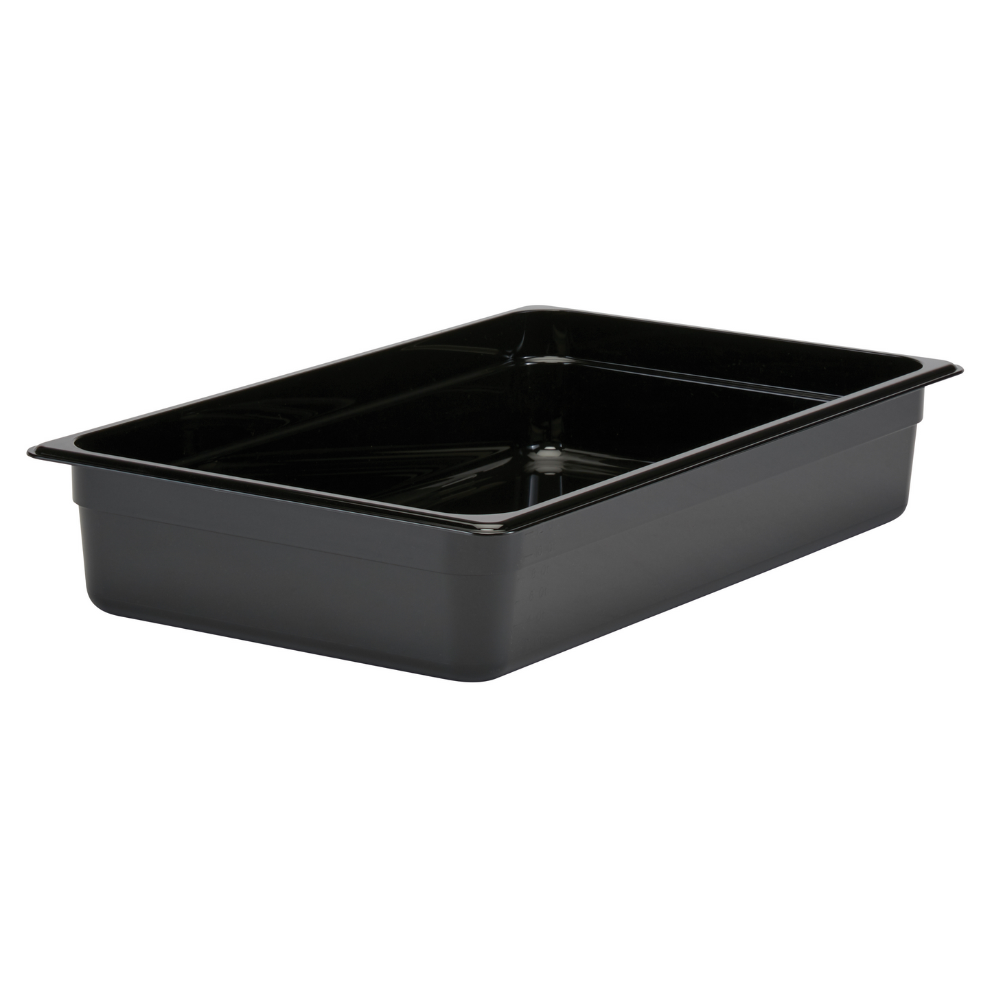 Cambro Camwear Full Size Food Pan, 4" Deep, Black - 14CW110