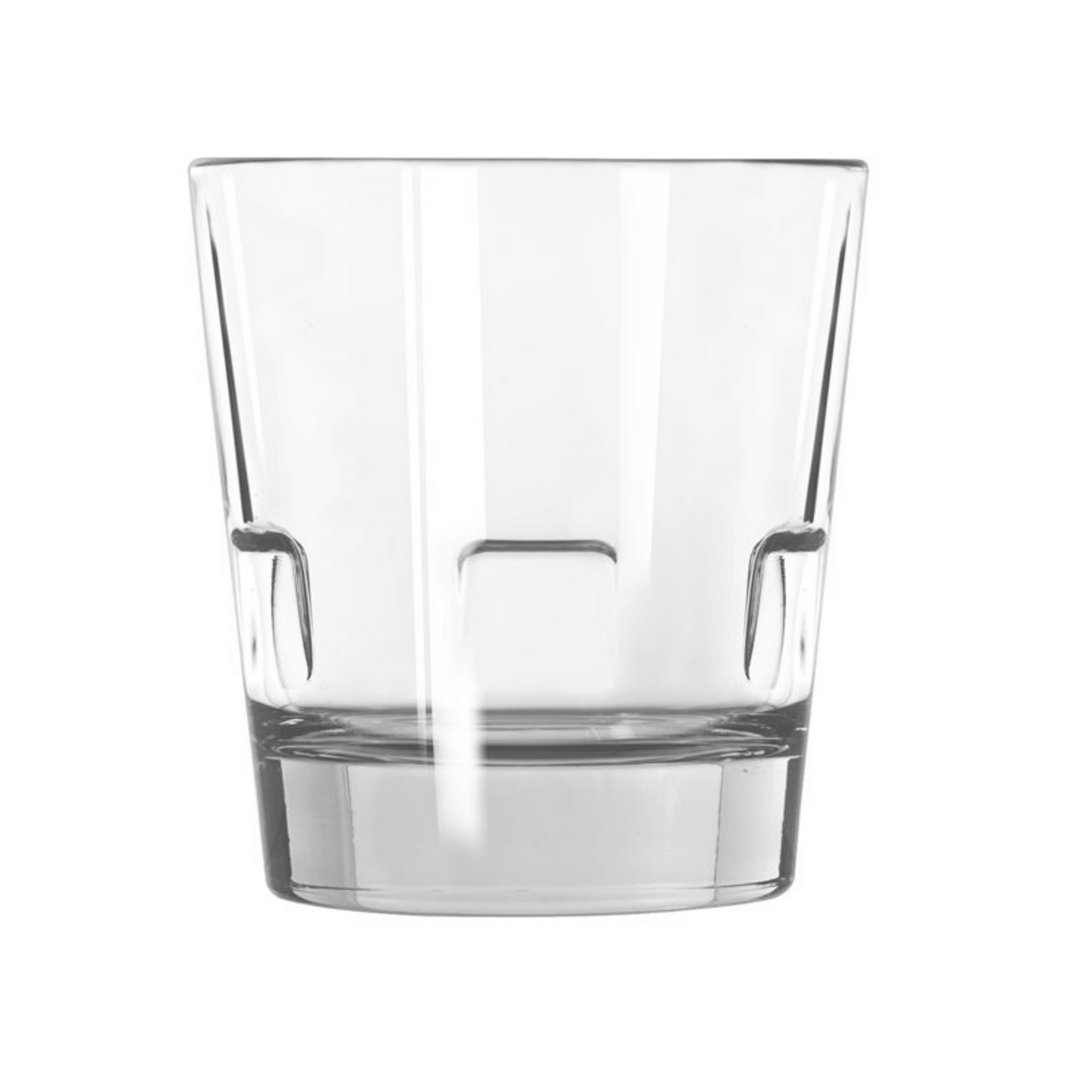 Libbey Optiva Stackable Old Fashioned Glass, 10 oz (12-pack) - 15962