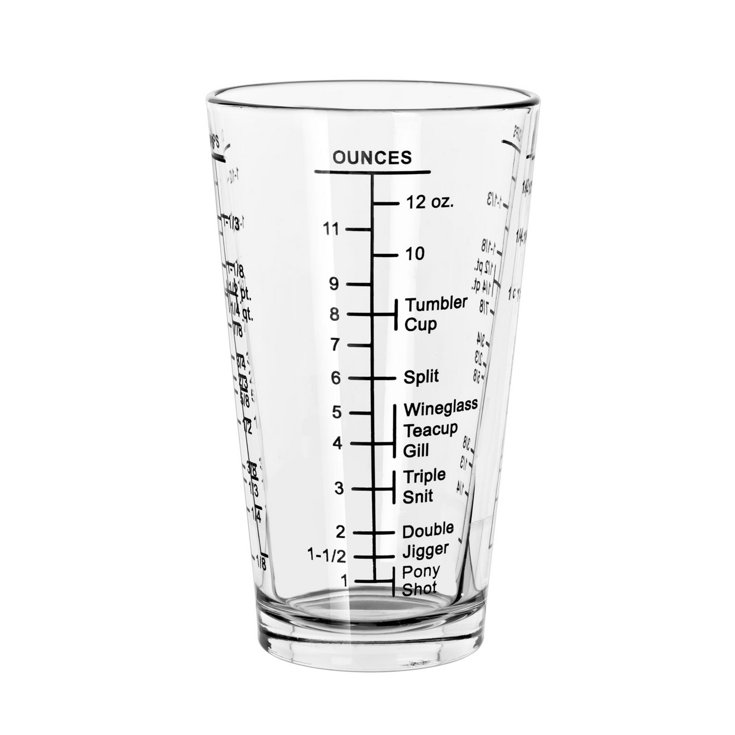 Libbey Measuring Glass, 16 oz (8-pack) - 1639/1918M