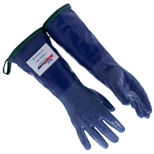 Tucker Safety Nitrile Utility Glove, Large, 14", Green (1 pair) - 92144