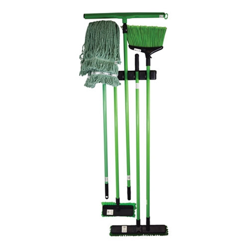 Globe | Trousse d’outils de nettoyage de 11 pièces avec support, vert, VENTE FINALE