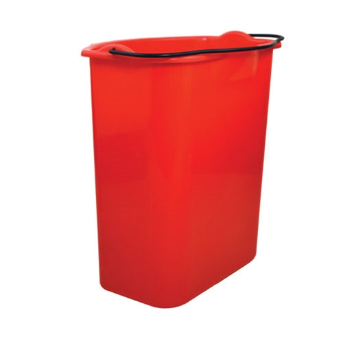 Globe Dirty Water Bucket for Dual Chamber Mop Bucket, Red - 5036
